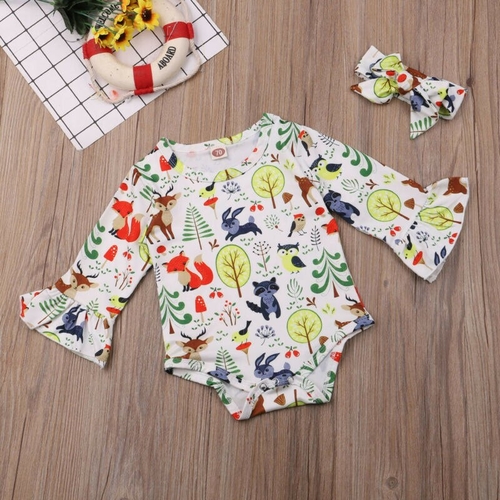 Pudcoco Autumn Baby Clothes kids Newborn Girls