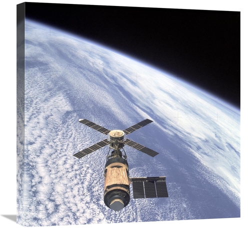 Global Gallery GCS-393583-2424-142 24 x 24 in. Skylab Orbital Workshop