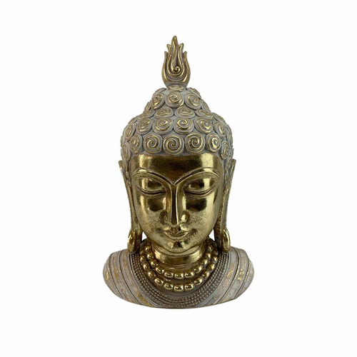 Decorative Figure DKD Home Decor Golden Buddha Oriental 18,5 x 14 x 29