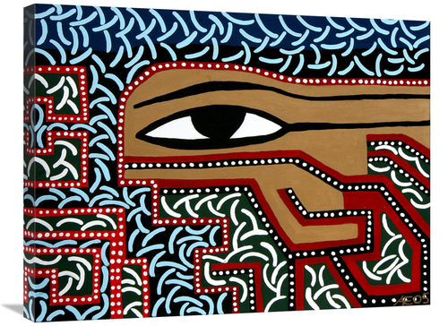 Global Gallery GCS-479178-2432-142 24 x 32 in. All Seeing Eye Art Prin