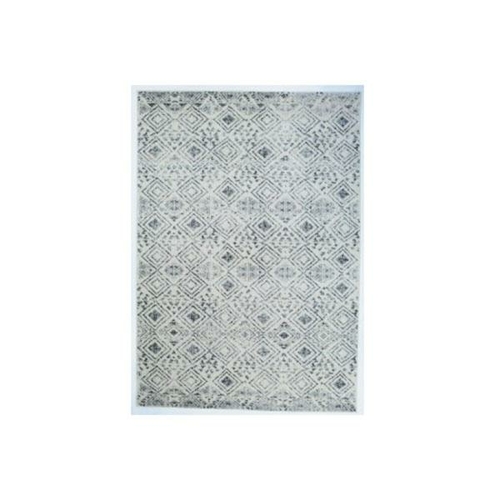 Tibet Black White Diamond Rug