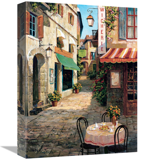 Global Gallery GCS-122976-1216-142 12 x 16 in. Cafe Le Flore Art Print