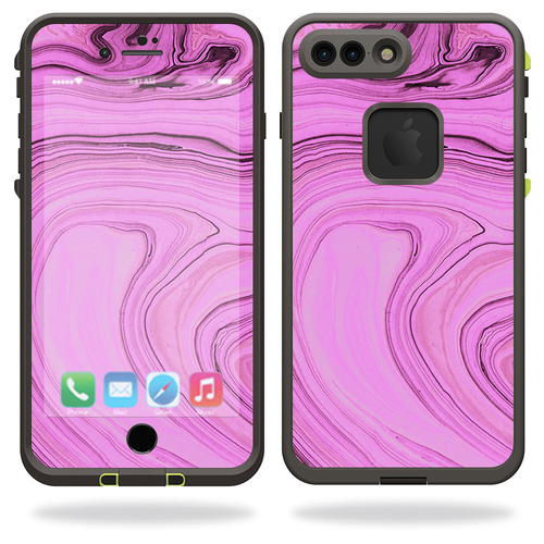 MightySkins LIFIP7PL-Pink Thai Marble Skin for Lifeproof iPhone 7 Plus
