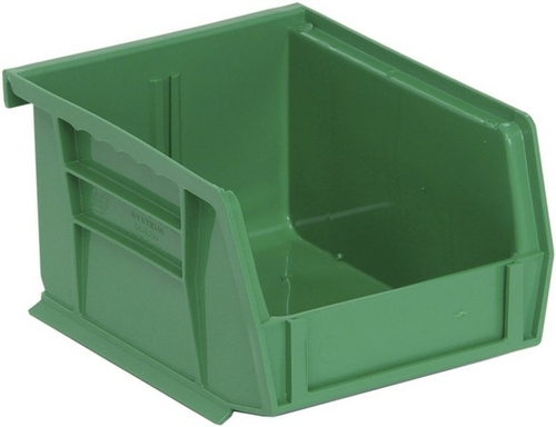 Ultra Stack & Hang Bin, Green - 5.37 x 4.12 x 3 in.
