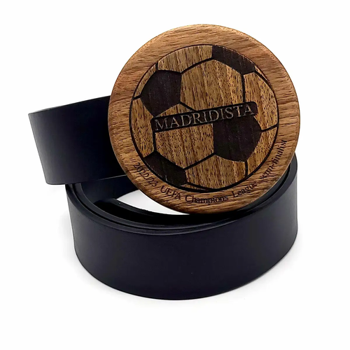 Luxury Wood Belt Olympus Passion Madridista 404