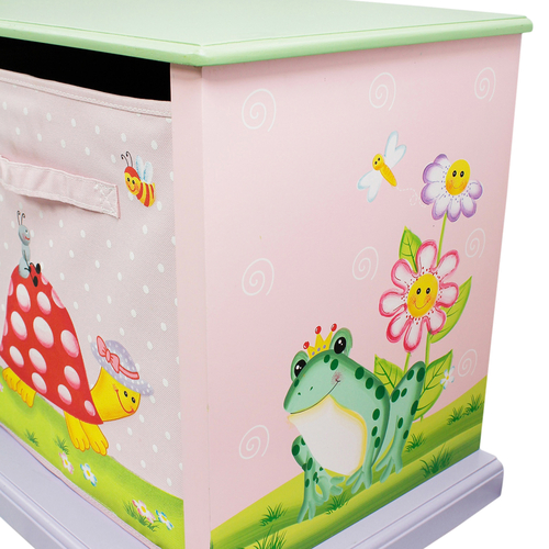 Fantasy Fields Kids Wooden Toy Canvas Box Storage