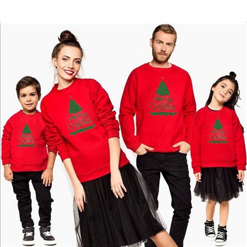 Fashion Christmas Family Matching Outfits Unisex