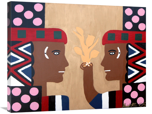 Global Gallery GCS-479189-2835-142 28 x 35 in. Egyptian Love Art Print