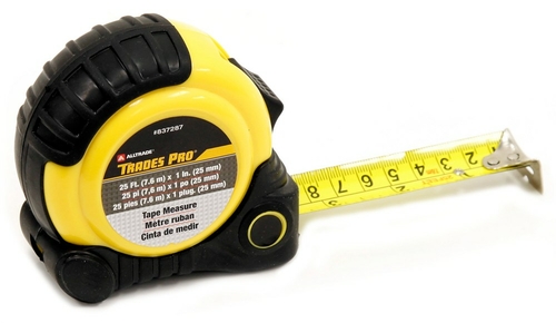 Trades Pro 25 ft.. x 1 In. Tape Measure - 837287