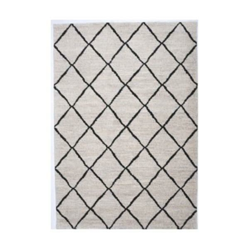 Contemporary Trend Lattice Cream Rug