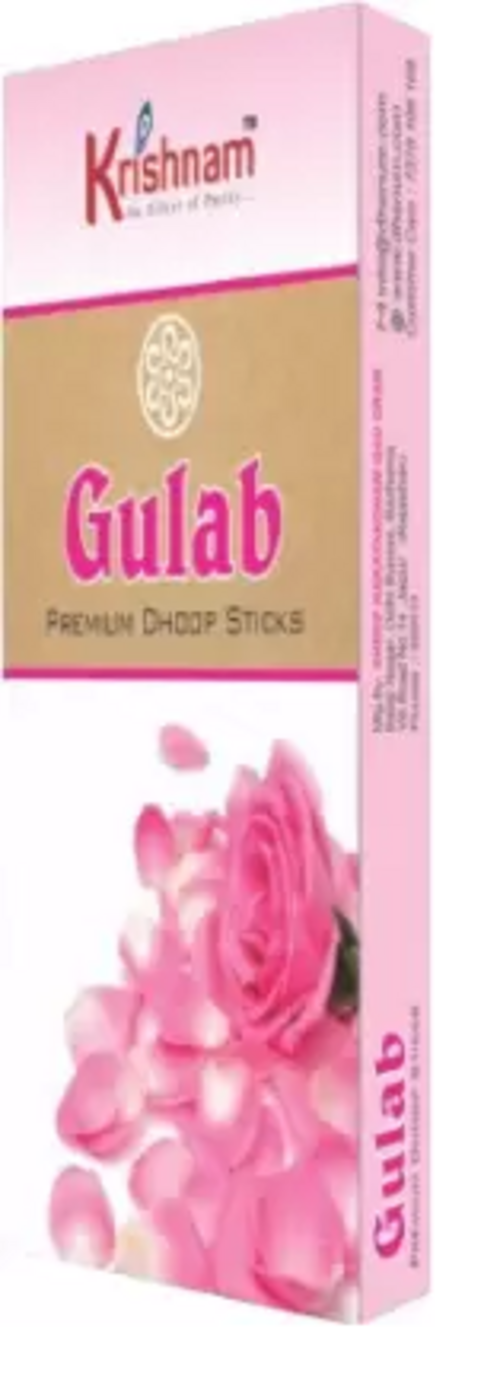 Premium Dhoop Sticks, Incense sticks 24 box Gulab  (240, Set of 1)