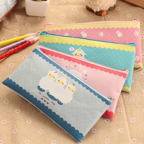 Newest Cute Sheep Pencil Case Stationery Office &