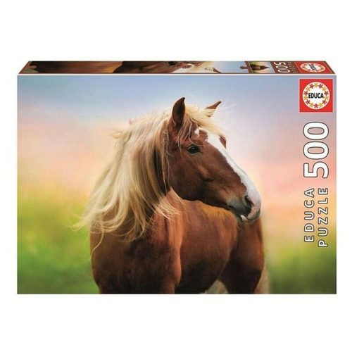 Animals Puzzle Educa Horse (500 pcs)