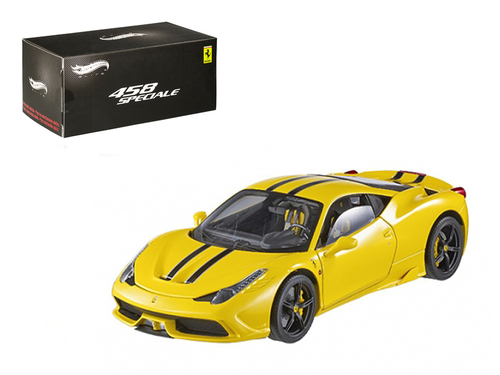 Ferrari 458 Italia Speciale Yellow Elite Edition 1/43 Diecast Car