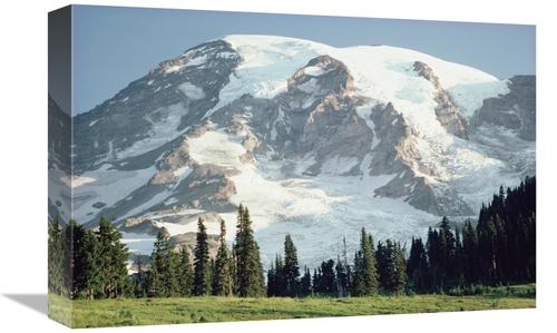 Global Gallery GCS-396139-1218-142 12 x 18 in. Mt Rainier, Cascade