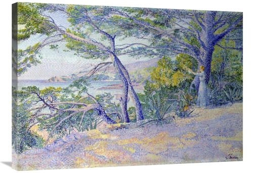 Global Gallery GCS-282111-36-142 36 in. Sous Les Pins a Carqueiranne A