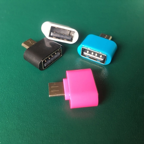 10Pcs/lot OTG Adapter Micro USB To USB 2.0