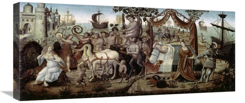 Global Gallery GCS-278438-30-142 30 in. Ariadne at Naxos Art Print - M