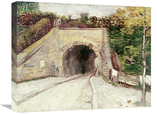 Global Gallery GCS-281322-22-142 22 in. Tunnel Through Hillside Art Pr