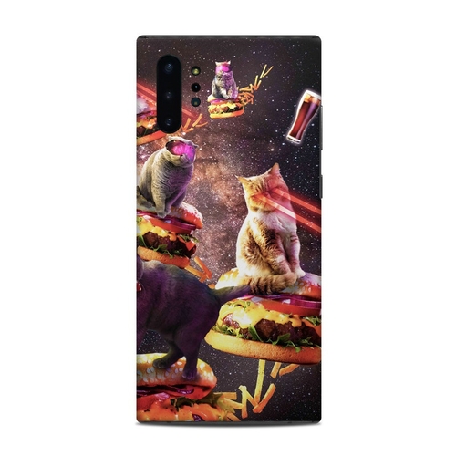 DecalGirl SGN10P-BURGERCATS Samsung Galaxy Note 10 Plus Skin - Burger 