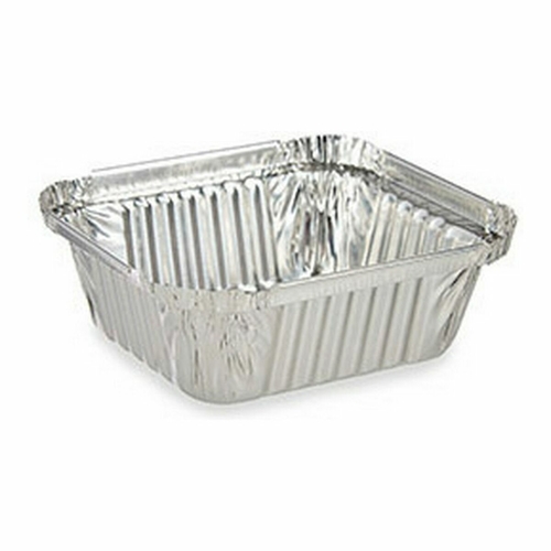 Set of trays Silver Aluminium 500 ml (12,5 x 7 x 14,8 cm)