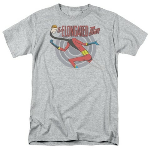 Trevco Dc-Elongated Man - Short Sleeve Adult 18-1 Tee - Heather & Larg