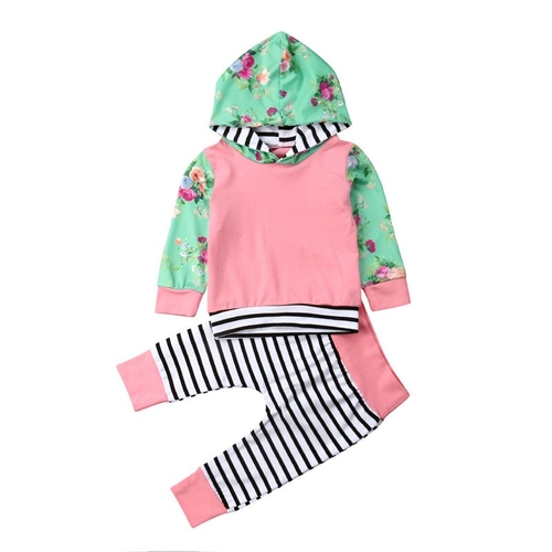 Boutique Newborn Baby Girl Cotton Sets Fashion