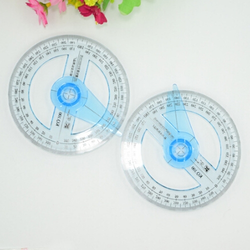 Dia 10cm 360Degree Protractor Angle Finder Sewing