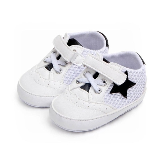 Solid Star Mesh Anti-slip Soft Casual Shoes