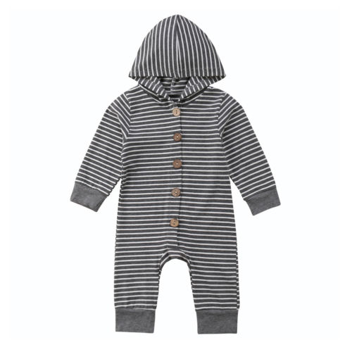 Toddler Baby Infant Boy Girl Romper Hooded