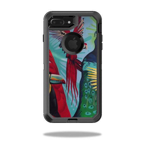 MightySkins OTDIP8PL-Parrot Paradise Skin for Otterbox Defender iPhone