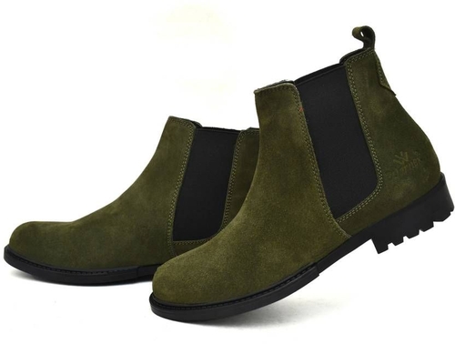 Chelsea Boot High Quality Italian Suede Leather Boots, Shoes Boots For