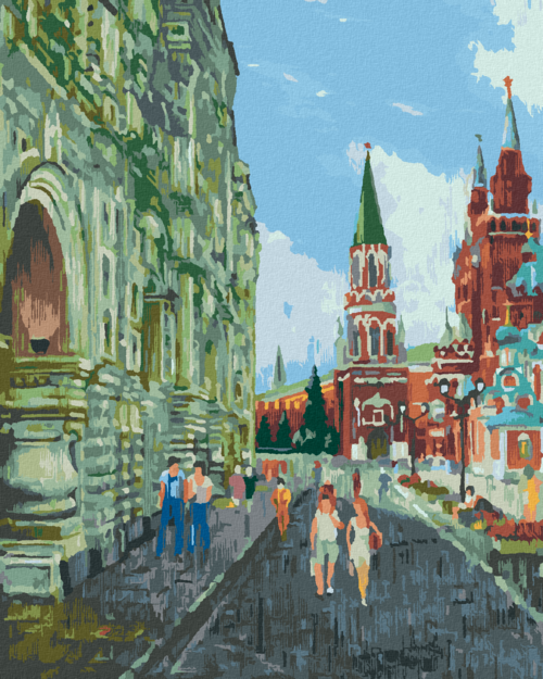 Paint by Numbers - SUMMER IN MOSCOW