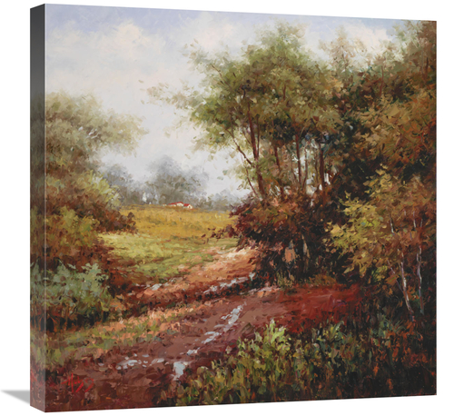 Global Gallery GCS-132497-2424-142 24 x 24 in. The Trail Home Art Prin