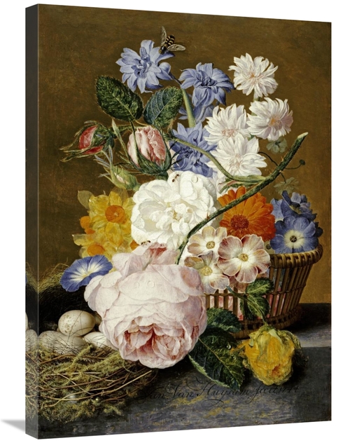 Global Gallery GCS-266610-30-142 30 in. Roses, Morning Glory, 