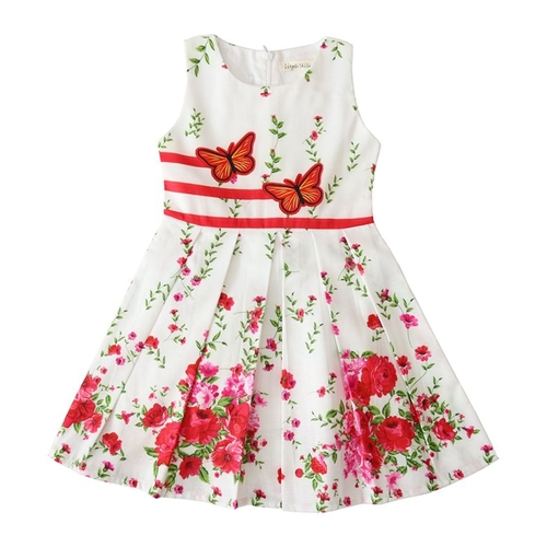 Casual dress for girls vestido Kids Baby Girls