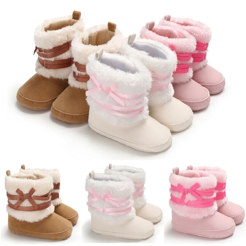 New Fashion Winter Warm Boots Baby Girl Boy Snow