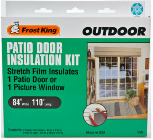 Thermwell V96H Outdoor Patio Door Insulation Kit - 84 x 110 in.