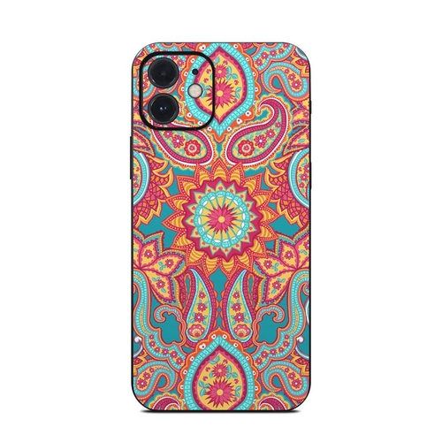 DecalGirl AIP12-CARNIVALPAISLEY Apple iPhone 12 Skin - Carnival Paisle