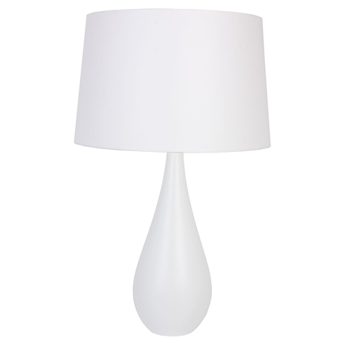 Table table lamp Vase - white