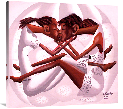 Global Gallery GCS-477335-36-142 36 in. Lovers Art Print - Gary Brown