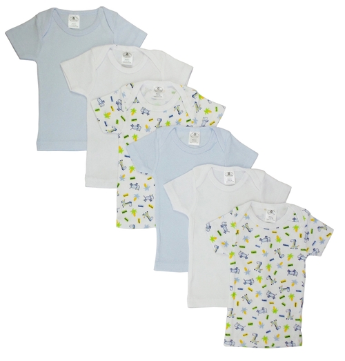 Bambini CS-058S-058S Girls Pastel Variety Short Sleeve Lap T-shirts&#4