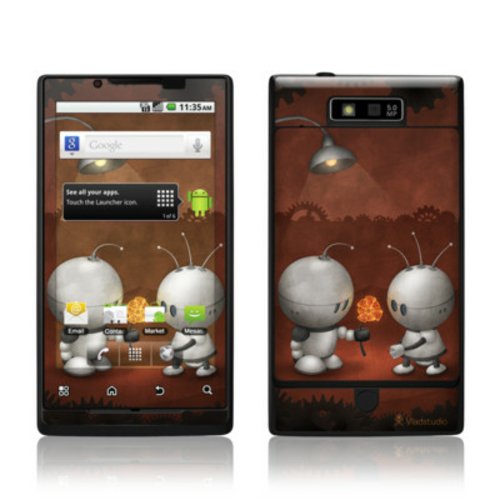 DecalGirl MTPH-ROBOTSLV DecalGirl Motorola Triumph Skin - Robots In Lo