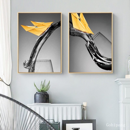 Nordic Home Decor Canvas Painting Modern Europe
