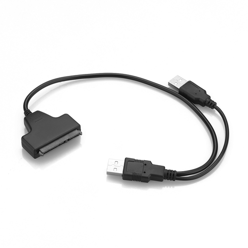 USB 3.0 SATA 15 + 7 Pin to USB 2.0 Adapter Cable