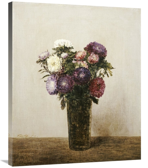 Global Gallery GCS-266309-36-142 36 in. Vase De Fleurs Art Print - Hen