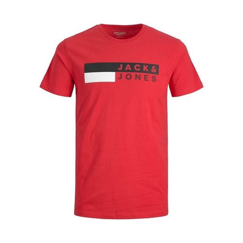 T-shirt LOGO TEE SS O-NECK NOOS Jack & Jones 12151955 Red