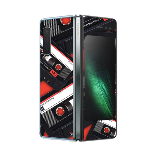 MightySkins SAGFO-Mixtape Skin for Samsung Galaxy Fold - Mixtape