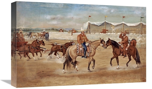 Global Gallery GCS-268153-22-142 22 in. The Arrival of the Boss at the