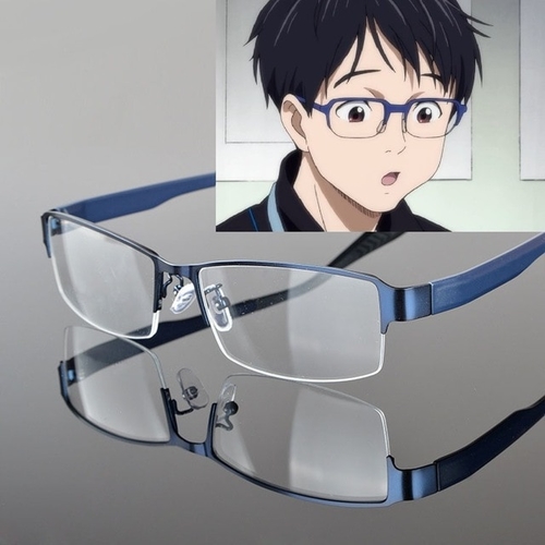 Yuri!!! On Ice Katsuki Yuuri Glasses With Lens